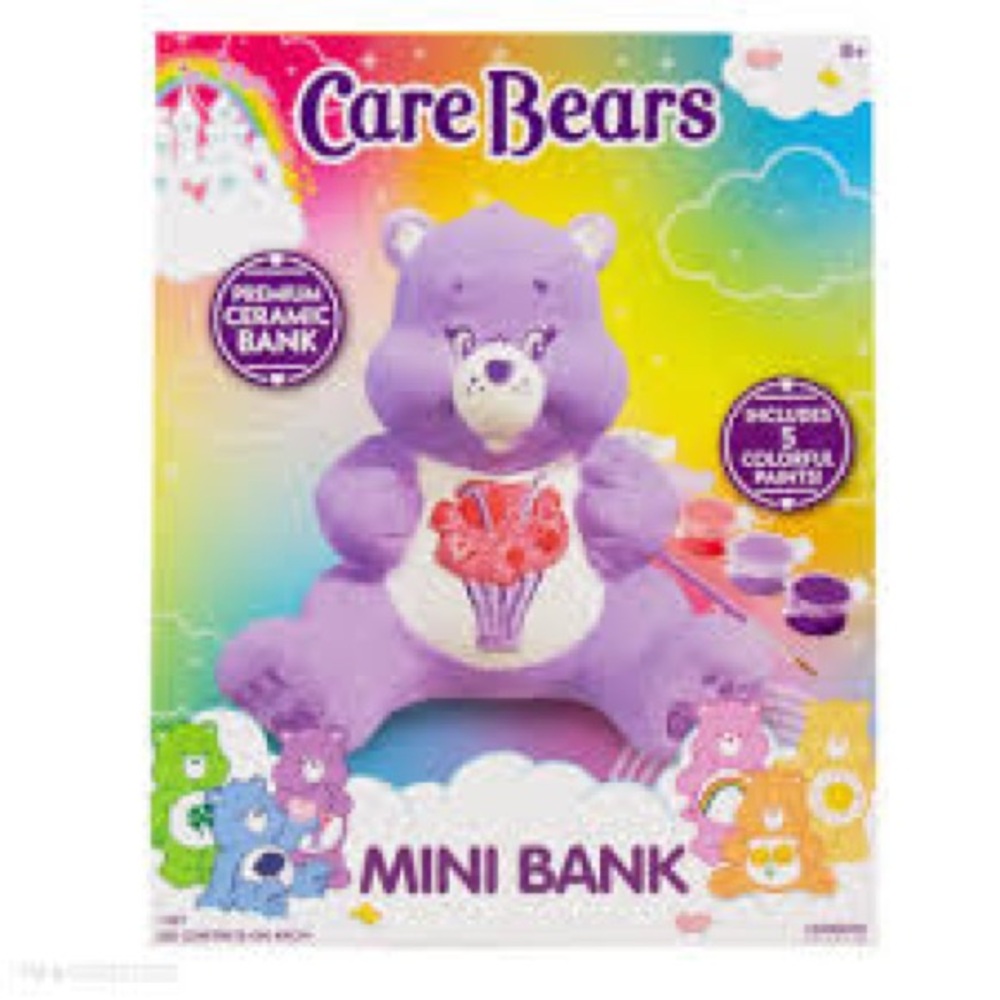 Care Bears Ceramic Mini Bank - Lavender